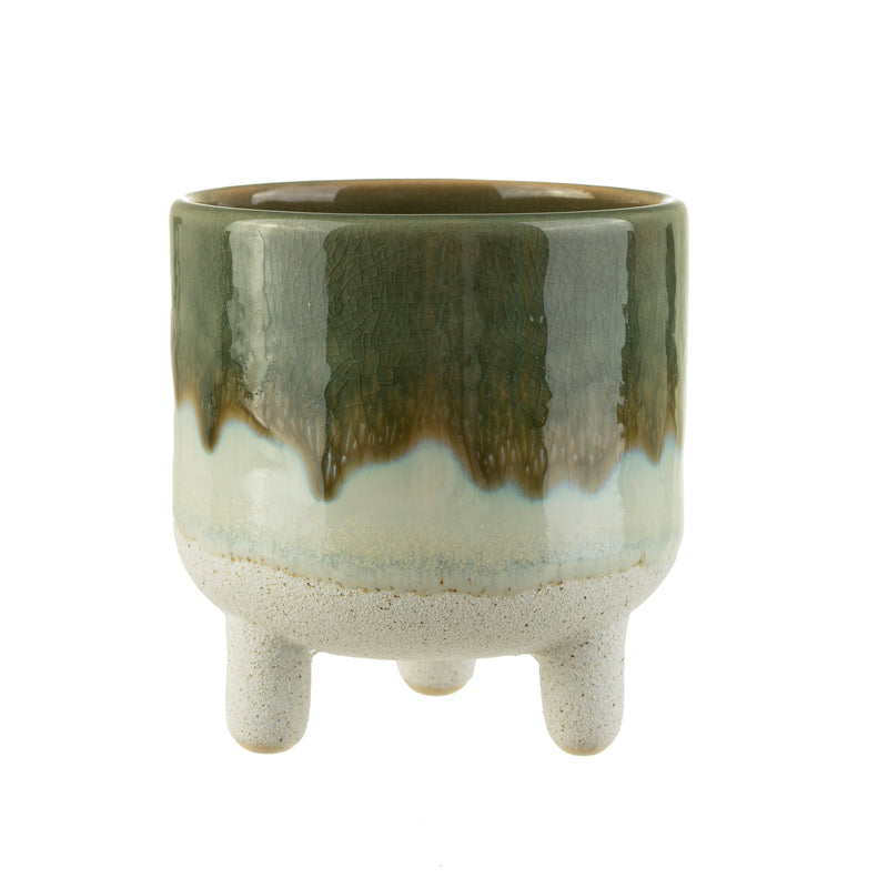 Ceramic Glazed Mini Pot
