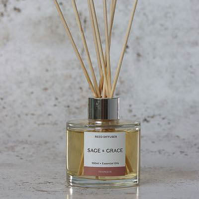 Essential Oil Reed Diffuser - Tranquil